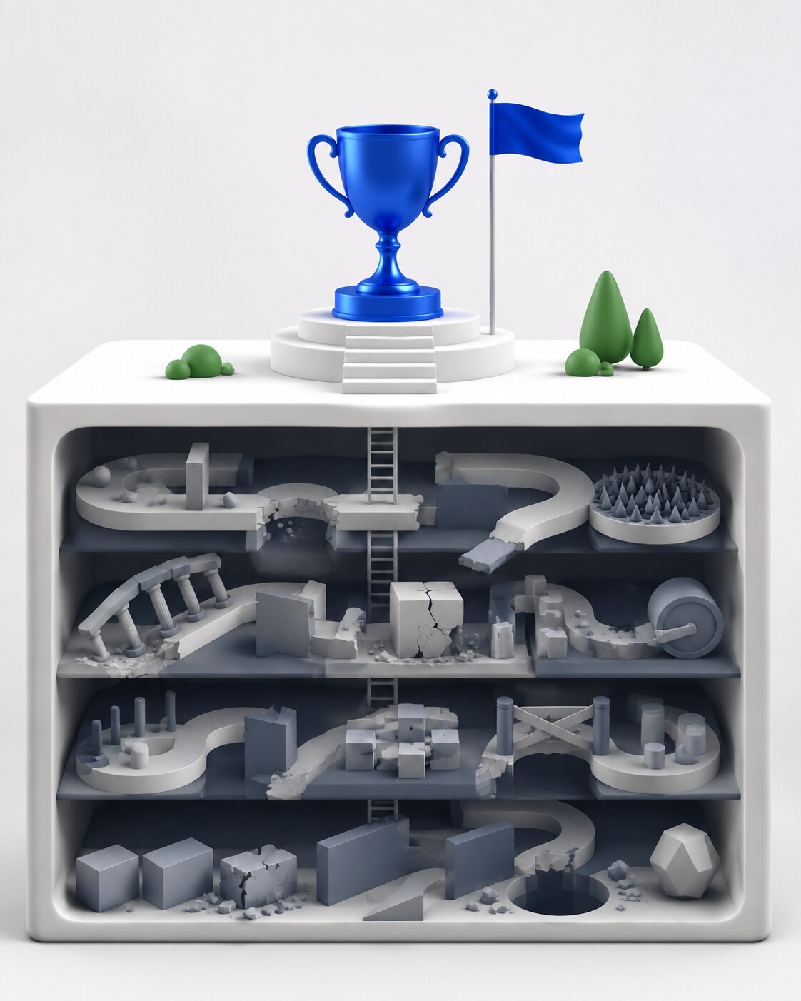 Un trofeo visible sobre los intentos y caminos que quedaron fuera